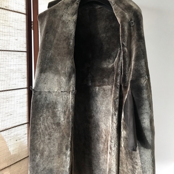 Women coat/100% Shearling/Nappa finish Size: M - Picture 10 of 11
